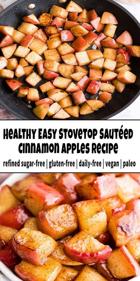 Baratric Diet, Cinnamon Apples Recipe, Apple Recipes Easy Healthy, Apple Cinnamon Recipes, Apple Recipes Healthy, Baked Apple Recipes, Apple Recipes Easy, Cinnamon Recipes, Cooked Apples