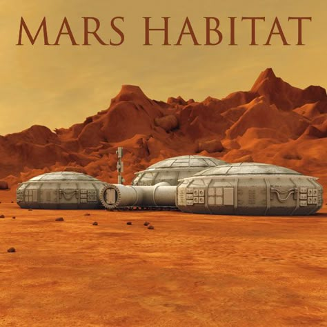 Space Settlement, Mars House, Space Colony Concept, Mars Habitat, Mars Landscape, Mars Aesthetic, Mars Project, Mars Art, Mars Landing