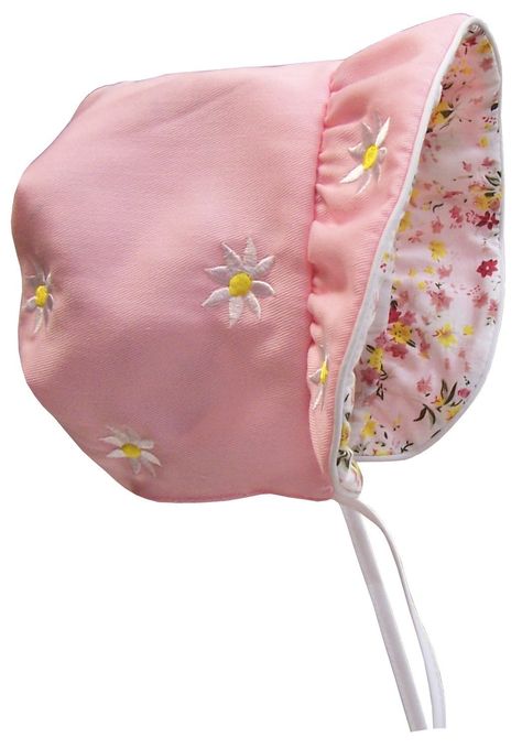 PRICES MAY VARY. Poly/cotton with lace Imported Machine washable BEAUTIFUL STYLE: The lacy bonnet features a beautiful pink satin trim under the lace and beautiful flower embroideries on the crown. The bonnet is ruffled in the back and has piping for style. The bonnet's shell fabric and lining is made of a high-quality poly-cotton blend of 65% poly and 35% cotton. The bonnet is very lightweight, weighing only a couple ounces, for maximum wearable comfort. GREAT FOR SPECIAL OCCASIONS AND SUN PROT 7 Month Old Baby, Toddler Sun Hat, Kids Mittens, Bonnet Cap, American Girl Doll Clothes Patterns, Best Caps, Bonnet Hat, Baby Hats Knitting, Baby Bonnet