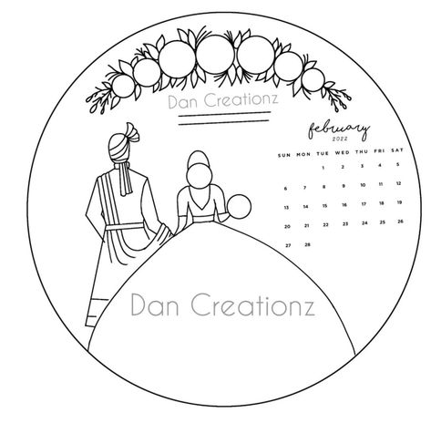 Embroidery Calendar Pattern, Wedding Hoop Embroidery Pattern, Embroidery Hoop Template, Hoop Art Patterns, Wedding Embroidery Hoop Pattern, Embroidery Templates Free Printable, Loop Embroidery, Embroidery Hoop Art Tutorial, Wedding Embroidery Hoop