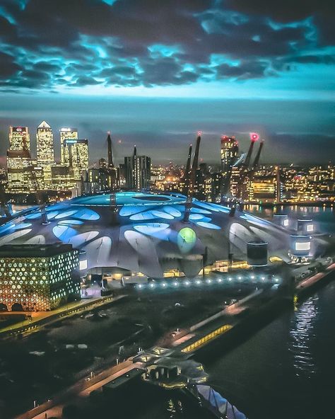 Light up this city 🔦🔵 O2 Arena ❤London  Congrats @prituresque Use #map_of_europe #London O2 Arena London, Sunset London, London Grammar, Event Security, London Living, O2 Arena, Concert Venue, Europe Map, London Town