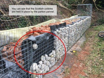 gabion-retaining-wall-14 Stone Gabion Wall, Gabion Retaining Wall Drainage, Gabion Retaining Wall Slope, Gabion Walls Retaining, Gabion Basket Retaining Wall, Gabion Retaining Wall How To Build, Garden Gabion Ideas, Gabion Baskets Ideas, Gabion Water Feature