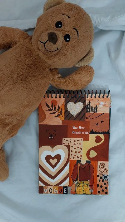 Brown Mood Board Painting, Brown Moodboard Painting, Abc Drawing, Brown Moodboard, How To Style Cargo Pants, Style Cargo Pants, Block Painting, Color Drawing Art, Color Drawing