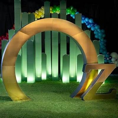 Wizard of Oz Arch - Shindigz | Wizard of oz decor, Wizard of oz, Wizard