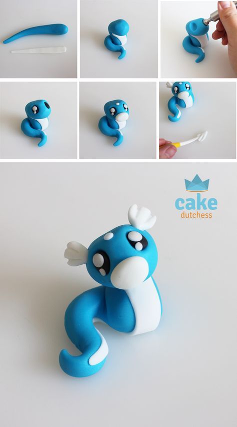 Pets Painting, Kue Fondant, Clay Idea, Soap Embeds, Air Clay, Pokemon Cake, Polymer Clay Figures, Clay Dragon, Tanah Liat