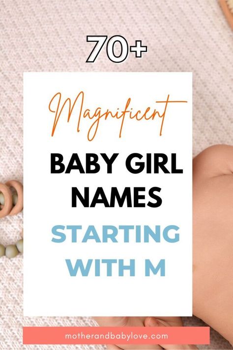 babygirl names that start with m L Baby Boy Names, M Baby Girl Names, Top Baby Girl Names, Popular Baby Girl Names, Rare Baby Girl Names, Girl Names With Meaning