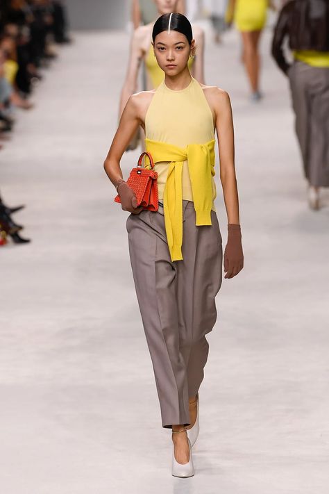 Fendi Spring 2024 Collection at Milan Fashion Week, Photos Fendi Collection, The Fall Guy, Gucci Loafers, Foot Health, Socks And Sandals, Slipper Boots, 2024 Collection, Spring 2024, Milan Fashion