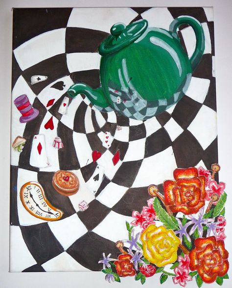 Alice In Wonderland Drawing Ideas, Wonderland Drawing Ideas, Alice In Wonderland Drawing, Wonderland Drawing, Alice In Wonderland Paintings, Alice In Wonderland Garden, Alice In Wonderland Art, Alice In Wonderland Artwork, Alice In Wonderland Drawings