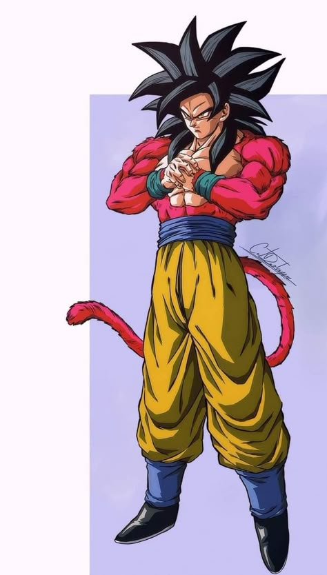 Ssj4 Goku, Goku 4, Goku Ssj4, Dragon Ball Painting, Dragon Ball Art Goku, Dragon Ball Super Art, Dbz Art, Dragon Ball Image, Dragon King