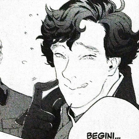 Sherlock Manga Icon, Sherlock Manga, Fav Characters, Sherlock Bbc, Sherlock Holmes, Detective, Bbc, Quick Saves