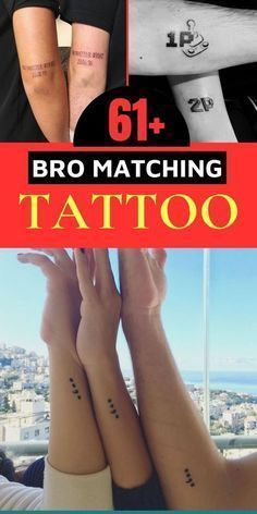 Matching Brother Tattoos, Men's Tattoos, Bro What, Masculine Tattoos, Brother Tattoos, Couple Matching Tattoo, Meaningful Symbols, Top Brands Fashion, Gaming Tattoo