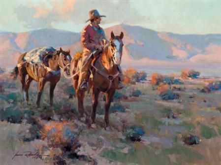 Love James Reynolds Glenn Dean, James Reynolds, Cowboy Artists, Frederic Remington, Western Artwork, Cowboy Aesthetic, Wilde Westen, Western Paintings, Western Artist