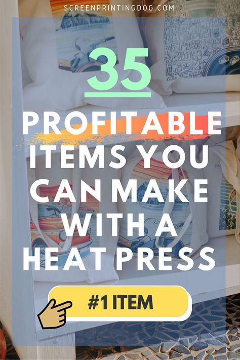 I provide a list of 35 items that anyone with a heat press can make in order to increase revenue streams Vevor Heat Press Projects, Heat Press Supplies, Hot Press Ideas, Cricut Heat Press Projects Ideas, Heat Press Sweatshirts, Heat Press Designs T Shirts, How To Use Heat Press, Heat Press Crafts, Things To Make With Heat Press