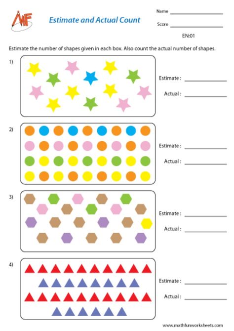 #estimation #numbers #rounding to nearest ten #rounding to nearest hundred #rounding to nearest thousand Estimation Worksheet, Estimation Activities, Rounding Numbers, 3rd Grade Activities, Counting To 100, Counting Worksheets, 1st Grade Worksheets, Number Worksheets, Kindergarten Math Worksheets