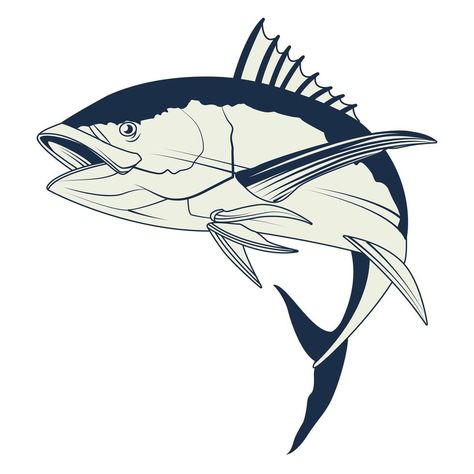 tuna fish nautical gray element icon Atlantic Bluefin Tuna, Whale Drawing, Bluefin Tuna, Fish Vector, Tuna Fish, Fish Illustration, Fish Logo, Fish Drawings, Beautiful Locations Nature