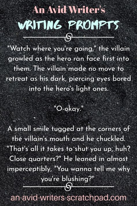 Hero Villain Romance Prompts, Hero Prompts Writing, Villain Writing Prompts Quotes, Writing Prompts For Villains, Hero Dialogue Prompts, Bounty Hunter Writing Prompts, Hero And Villain Dialogue Prompts, Hero And Villain Writing Prompts Whump, Villain Story Prompts