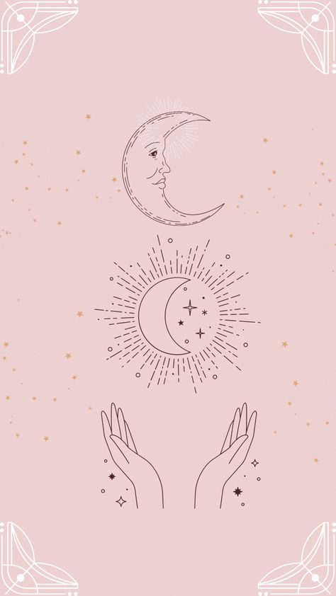 Pink Celestial Wallpaper, Manifesting Wallpaper Aesthetic, Spiritual Phone Wallpaper, Pink Astrology Aesthetic, Healing Aesthetic Wallpaper, Tarot Background, Primordial Waters, Healer Aesthetic, Spiritual Background