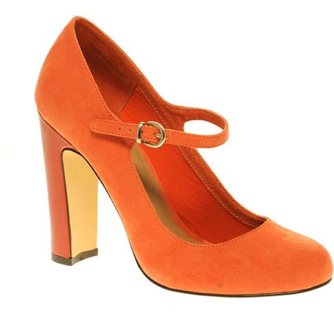 Asos Suzie Mary Jane Patent Heel Court Shoe ($35) ❤ liked on Polyvore featuring shoes, pumps, heels, orange, sapatos, women, high heel shoes, block heel shoes, high heel mary janes and block-heel mary janes Orange Heels, Heeled Pumps, Shoe Gallery, Orange Shoes, Patent Heels, Colorful Shoes, Mary Jane Heels, Crazy Shoes, Pretty Shoes