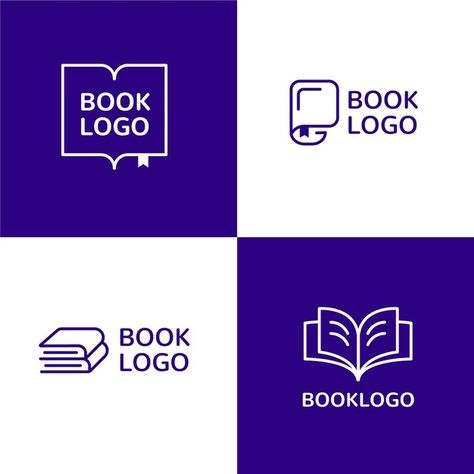 Book Logo Design Icons, Logo Book Design, Book Logo Ideas, Book Logo Design Ideas, Open Book Logo, Academy Logo Design, Educational Logo, Book Logo Design, Journal Logo