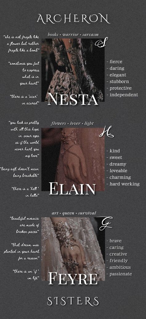 Nesta Archeron Style, Feyre And Her Sisters, Acotar Feyre Nesta And Elain, Feyre And Sisters, Nyx Acotar Aesthetic, A Court Of Thorns And Roses Nesta, A Court Of The Vampire Queen, Acosf Bonus Chapter Feyre, Elain Kills Hybern