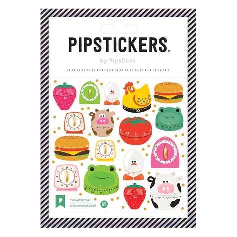 Cute Stickers & Sheets - Animals, Rainbows & More Pipsticks Stickers, Fuzzy Stickers, Holographic Gold, Desk Stationery, Kitchen Timer, Sticker Storage, Time After Time, Alphabet Stickers, Subscription Gifts