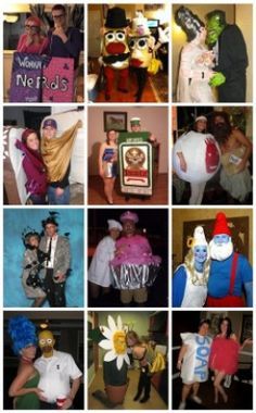 Funny Couple Costumes, Costumes For Couples, Funny Couple Halloween Costumes, Halloween Parejas, Homemade Halloween Costumes, Funny Couple, Diy Halloween Costume, Homemade Costumes, Halloween Costumes For Couples