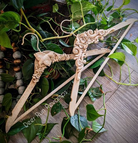 Anniversary Dresses, Bridesmaid Dress Hangers, Anniversary Dress, Wedding Dress Hanger, Wedding Dresses Bridesmaids, Dress Hanger, Wedding Hangers, Antique Wax, Rose Pictures