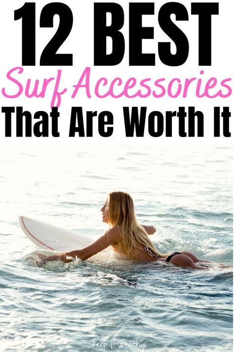 These surf accessories are seriously so helpful. I am so excited about my new surf essentials. Surfer Lifestyle Surf Life, Beach Bum Style, Surfing Essentials, Surf Essentials, Woman Surfing, Surfer Outfit, Surfing Style, Surf Girl Style, Surf Hair