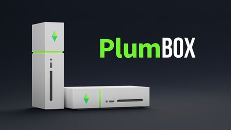 PlumBox - Functional Gaming Console | Patreon Sims 4 Build, Sims 4 Game, Sims House, City Living, Modern Vibe, Gaming Console, Sims 4 Cc, Custom Content, Sims 4 Mods