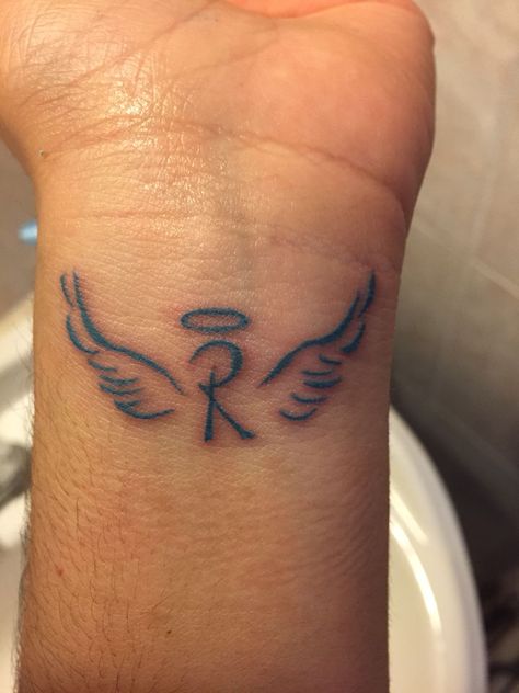 Best Friend Tribute Tattoo, Rip Tattoos For Friend, Tattoo For Dead Friend, Dead Best Friend Tattoo, Child Memorial Tattoo, In Loving Memory Tattoos Dad, Dad Tribute Tattoos, Tattoos In Memory Of Dad, Tattoo For Passed Loved Ones