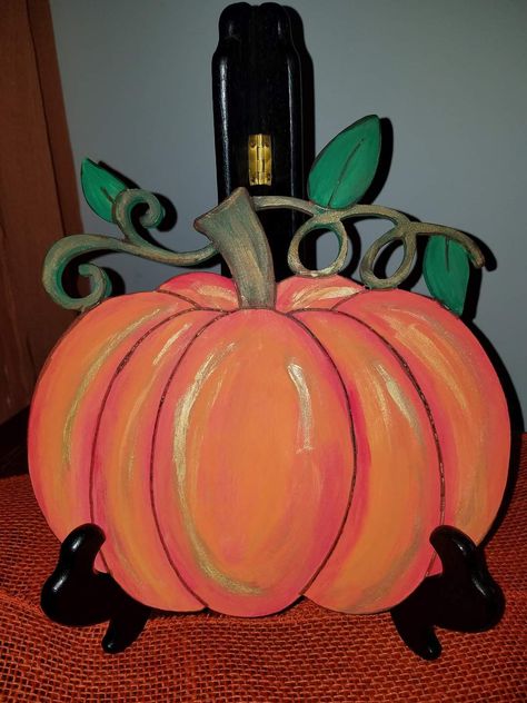 3 Pumpkins Stacked, Painted Wood Pumpkins, 3 Pumpkins, Pumpkin Cutouts, Fall Fest, Notebook Art, Wooden Pumpkins, Wood Pumpkins, Pumpkin Sign