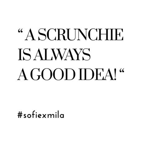 A SCRUNCHIE IS ALWAYS A GOOD IDEA ✔️ #scrunchie #scrunchies #sofiexmila #igquotes #quotes #happy #love #hair #fashion #girl #girls Scrunchie Quotes, Beautiful Scrunchies, Hair Ties Tutorial, Coco Crush, How To Make Scrunchies, Wrapping Techniques, Scrunchie Styles, Brooklyn And Bailey, Gift Wrapping Techniques