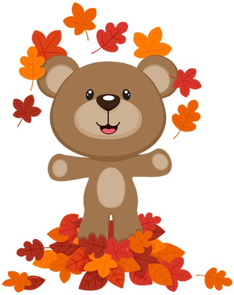 Cliparts from Anna : October 2022 Bear Cartoon Images, Sarra Art, The 4 Seasons, Cartoon Image, Emoji Images, Png Vector, 4 Seasons, Bear Cartoon, Cute Bears