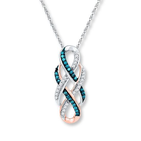 Dancing Diamond, Infinity Knot, Blue Diamonds, Jewelry Design Drawing, Jewelry Advice, Necklace For Her, Knot Necklace, Accessories Jewelry Necklace, Necklace Sterling Silver