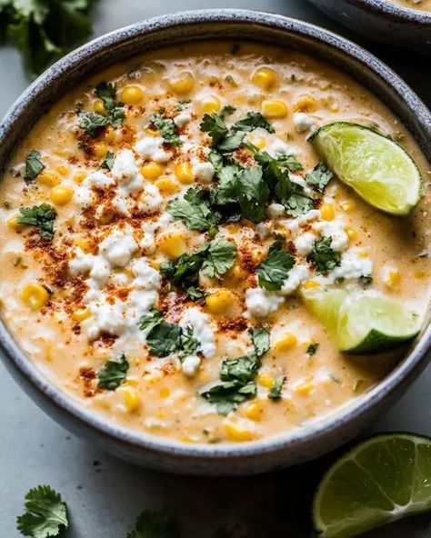 Roasted Corn Poblano Soup, Poblano Sweet Potato, Poblano Chowder Soup, Chicken Poblano Chowder, Poblano Potato Soup, Soup With Poblano Peppers, Chicken Corn Poblano Soup, Poblano And Corn Chowder, Corn Chowder Recipe Vegetarian