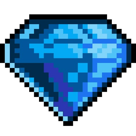 Brilliant Blue Gem Shine Animation by DaniDeDestroyer (me!) 8 Bit Animation, Gemstone Drawing, Shine Animation, Pixel Items, Diamond Emoji, Gifs Png, Pixel Illustration, Cute Pixel Art, Pixel Animation