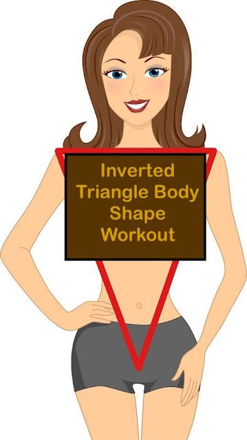 the-inverted-triangle-body-shape-workout Body Shape Workout, Adductor Workout, Body Type Workout, Shape Workout, Body Weight Workout Plan, Inverted Triangle Body Shape, Triangle Body Shape, Ab Challenge, Workout Plan For Beginners