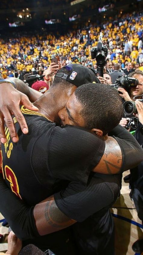 Lebron James and Kyrie Irving Kyrie Irving Championship Wallpaper, Kyrie Irving Lebron James, Lebron And Kyrie Irving, Kyrie Irving And Lebron James, Kyrie Irving Cavs Wallpaper, Kyrie Irving Championship, Kyrie Irving Wallpapers Aesthetic, Kyrie And Lebron, Kyrie Wallpaper