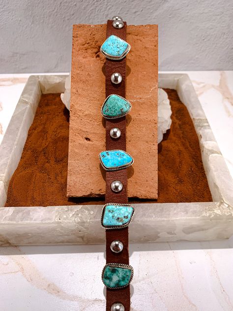 Turquoise Dog Collar, Kelsey Johnson, Turquoise Stone, Pet Collars, Dog Collar, Leather Handmade, Puppies, Turquoise, Drop Earrings