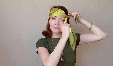 70s Scarf Hairstyles, 70s Headscarf, 70s Headscarf Fashion, 70s Fashion Head Scarf, 70s Hair Scarf, 70’s Headband, 70s Head Scarf Summer, 70’s Hair Scarf, 70s Head Scarf