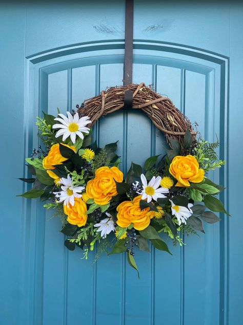 Yellow front door