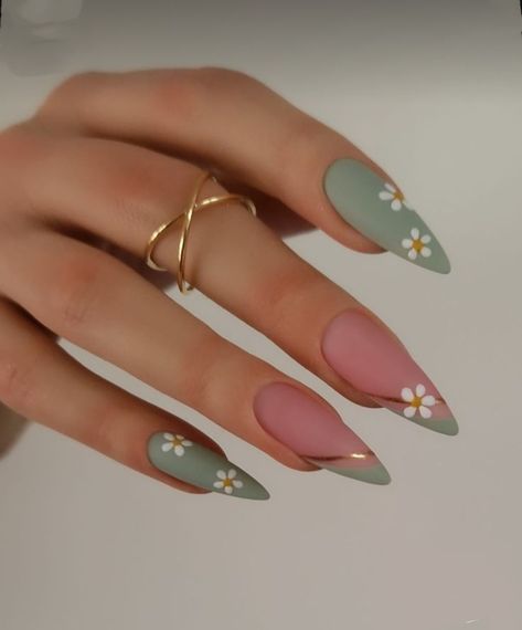 Do It Yourself Nails, Nails Yellow, Work Nails, Fabulous Nails, Floral Nails, Chic Nails, Dope Nails, Long Acrylic Nails, Gorgeous Nails