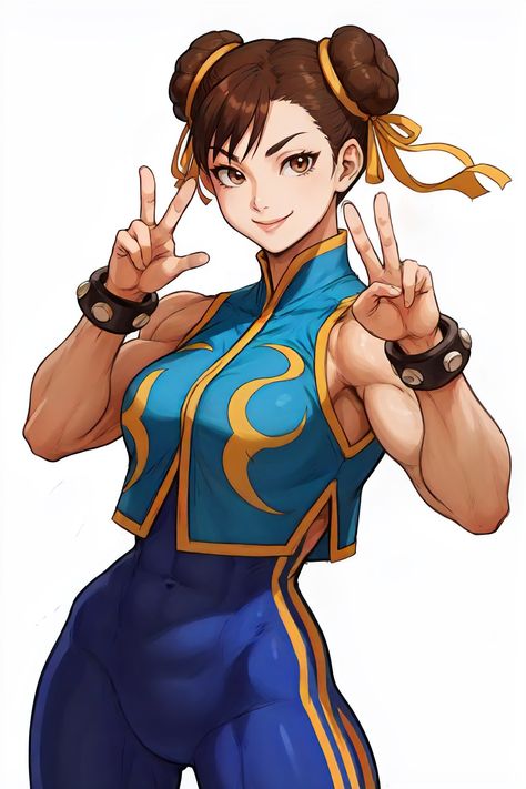 Street Fighter 5 Chun Li, Chun Li Body Type, Street Fighter Female Characters, Chun Li Pose, Street Fighter Oc, Chun Li Pfp, Cosplay Chun Li, Chun Li Art, Chun Li Fanart