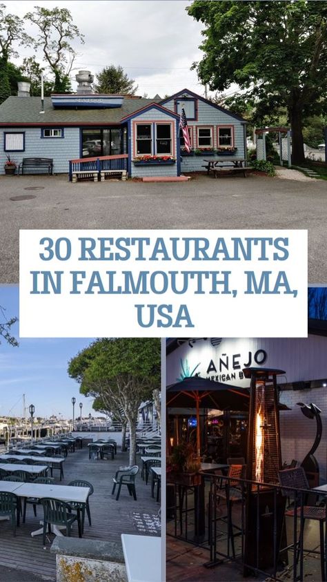 Falmouth, a charming town located on Cape Cod in Massachusetts, is not only known for its beautiful beaches and scenic views but also for its vibrant dining scene. Falmouth boasts various renowned restaurants catering to locals and visitors alike, offering a diverse range of culinary delights. Falmouth Massachusetts, Cape Cod Travel, Boston Restaurants, Restaurant Catering, Massachusetts Travel, Cape House, Falmouth, Coastal Towns, Best Places To Eat