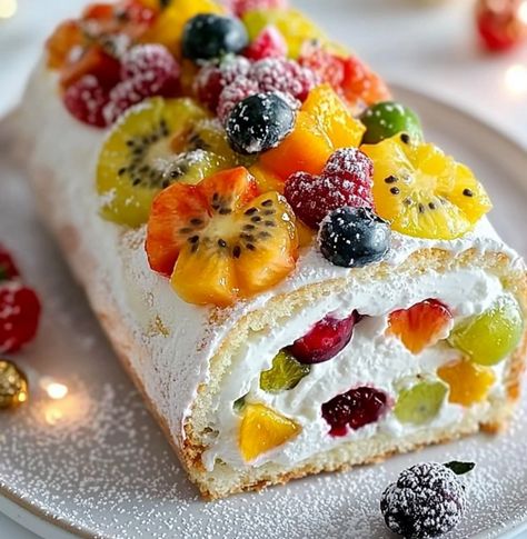 Dessert Leger, Fresh Fruit Recipes, Grandma's Recipes, Grandmas Recipes, No Cook Desserts, Fruit Desserts, Fruit Recipes, Chocolate Desserts, Easy Breakfast