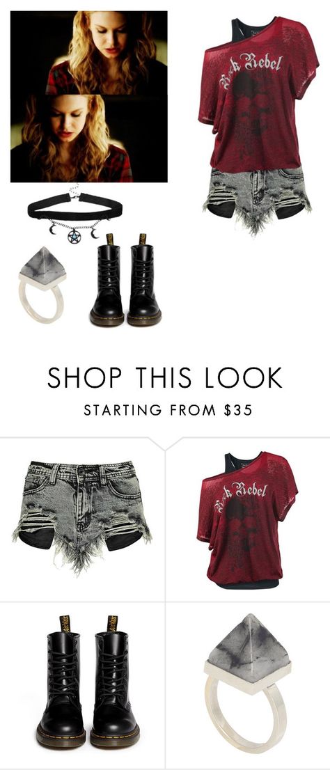 "Liv Parker - tvd / the vampire diaries" by shadyannon ❤ liked on Polyvore featuring Boohoo, Dr. Martens and Kelly Wearstler Liv Parker Outfits, Liv Parker, Human Oc, Olivia Parker, Parker Outfit, Vampire Diaries Outfits, Kelly Wearstler, The Vampire Diaries, Inspired Outfits