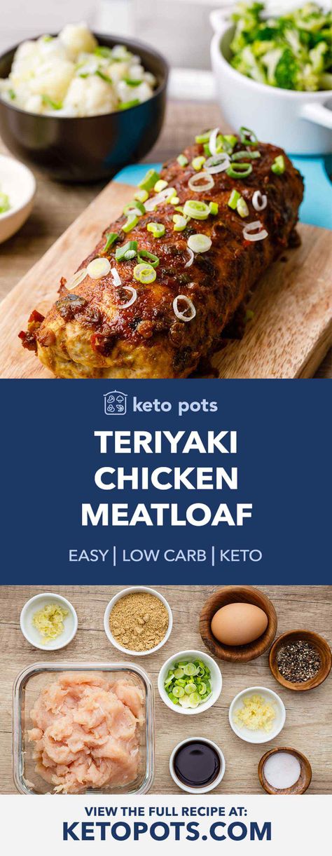 Keri Meatloaf, Keto Ground Chicken Meatloaf, Chicken Meatloaf Healthy, Keto Chicken Mince Recipes, Turkey Meatloaf Low Carb, Low Calorie Meatloaf, Keto Turkey Meatloaf, Teriyaki Meatloaf, Ground Chicken Meatloaf Healthy