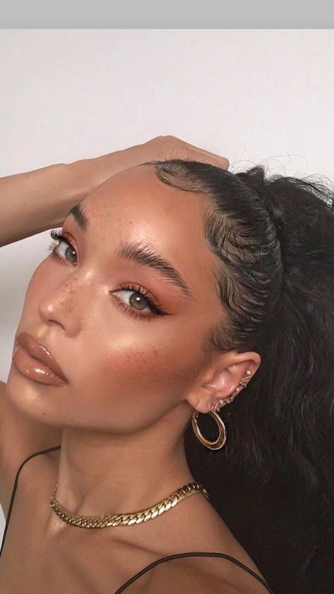 Spring Makeup Looks, Maquillage On Fleek, Mekap Mata, Brown Girls Makeup, Summer Makeup Looks, Formal Makeup, Soft Glam Makeup, Smink Inspiration, Glam Makeup Look