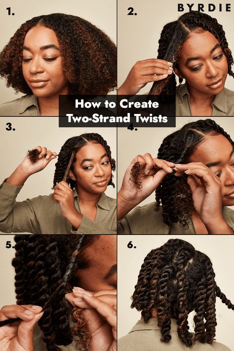 Two-Strand Twists Are One of the Easiest�—and Healthiest—Protective Styles 2 Strand Twist Styles Natural, 2 Strand Twist Styles, Style For Natural Hair, Trendy Curls, 2 Strand Twist, Two Strand Twist Hairstyles, Marley Twist Hairstyles, Two Strand Twists, Big Braids