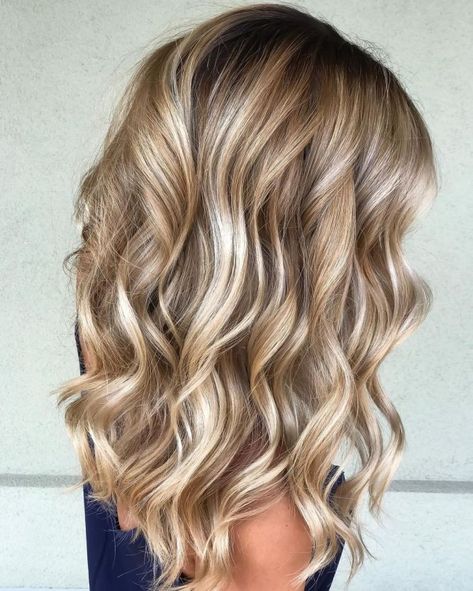 Hair color Blonde Highlights With Lowlights, Icy Blonde Highlights, White Blonde Highlights, Red Blonde Hair, Brown With Blonde Highlights, Blonde Balayage Highlights, Honey Blonde Hair, Blonde Hair With Highlights, Long Brown Hair